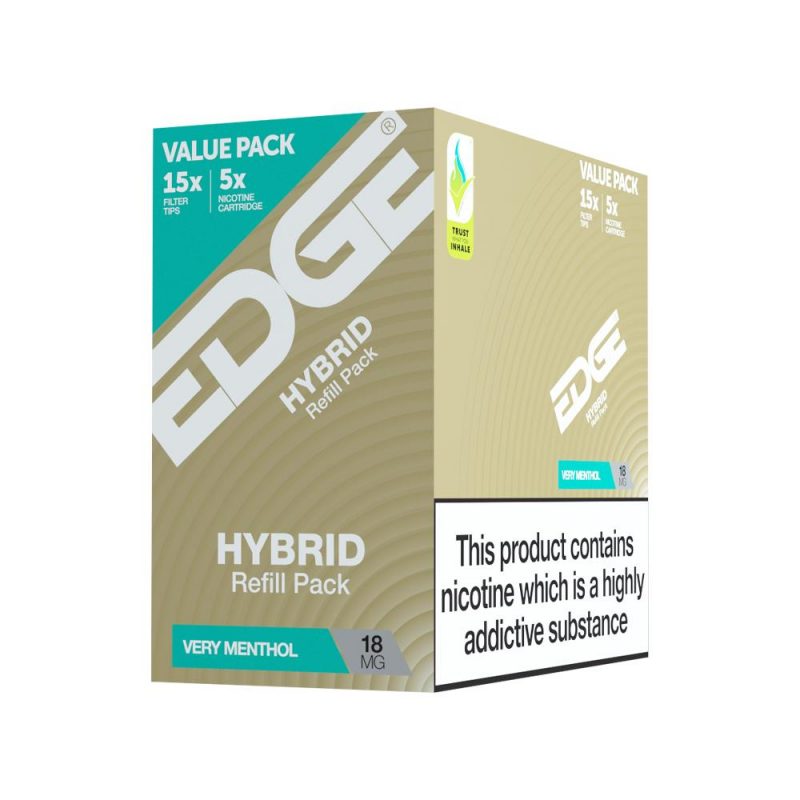 EDGE Hybrid - Very Menthol Eliquid Pod - Pack of 5